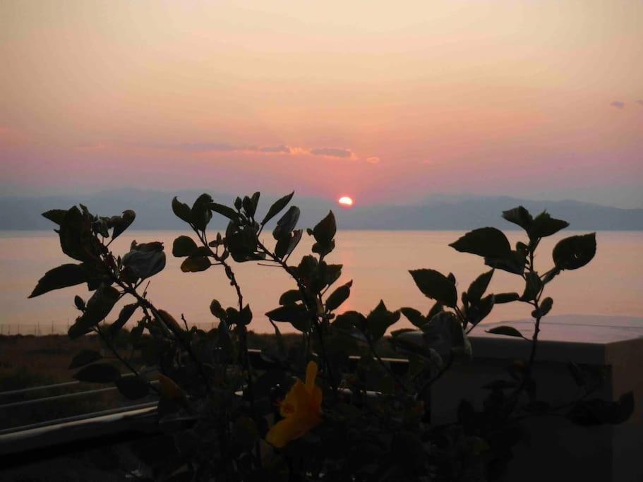 Maria'S Sunset House Villa Megalochori  Eksteriør bilde